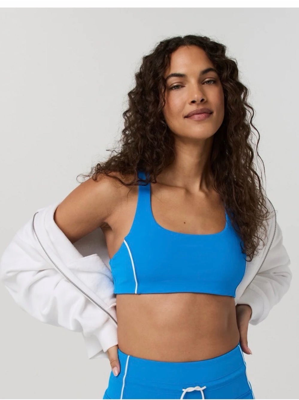 **NWT Vuori Blue Sports Bra- Size Medium